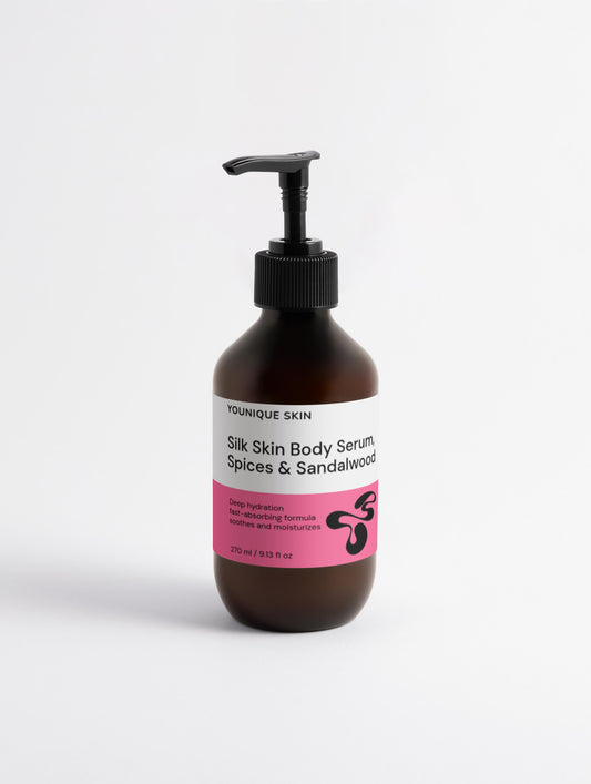 Silk Skin Body Serum, Spices & Sandalwood